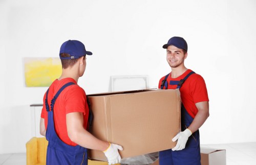 Local movers assisting a Stanmore home relocation