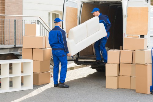 Packing and loading service for a Stanmore household