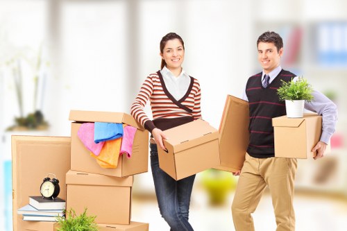 Moving truck service helping with a Stanmore residential relocation