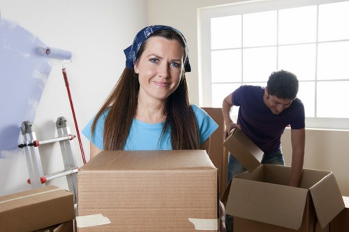 Packing and furniture moving support for a Stanmore house move