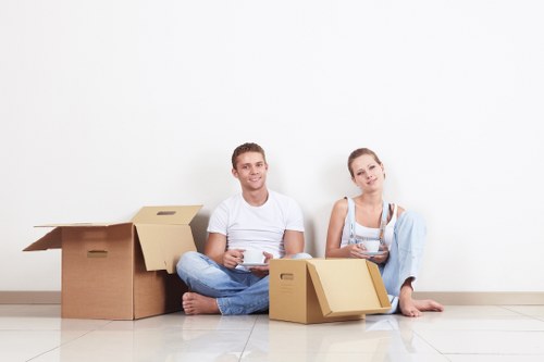 Local removals service helping with office and home moving in Stanmore