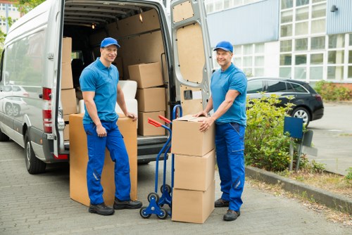 Moving support for flats and homes in Stanmore with careful loading