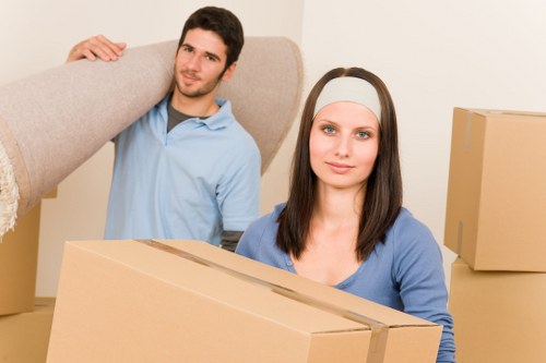 Stanmore moving truck supporting a family home move